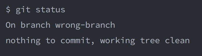 screenshot of the terminal window showing the output of the git status command after pushing the file rb3.txt into the stash in the wrong-branch